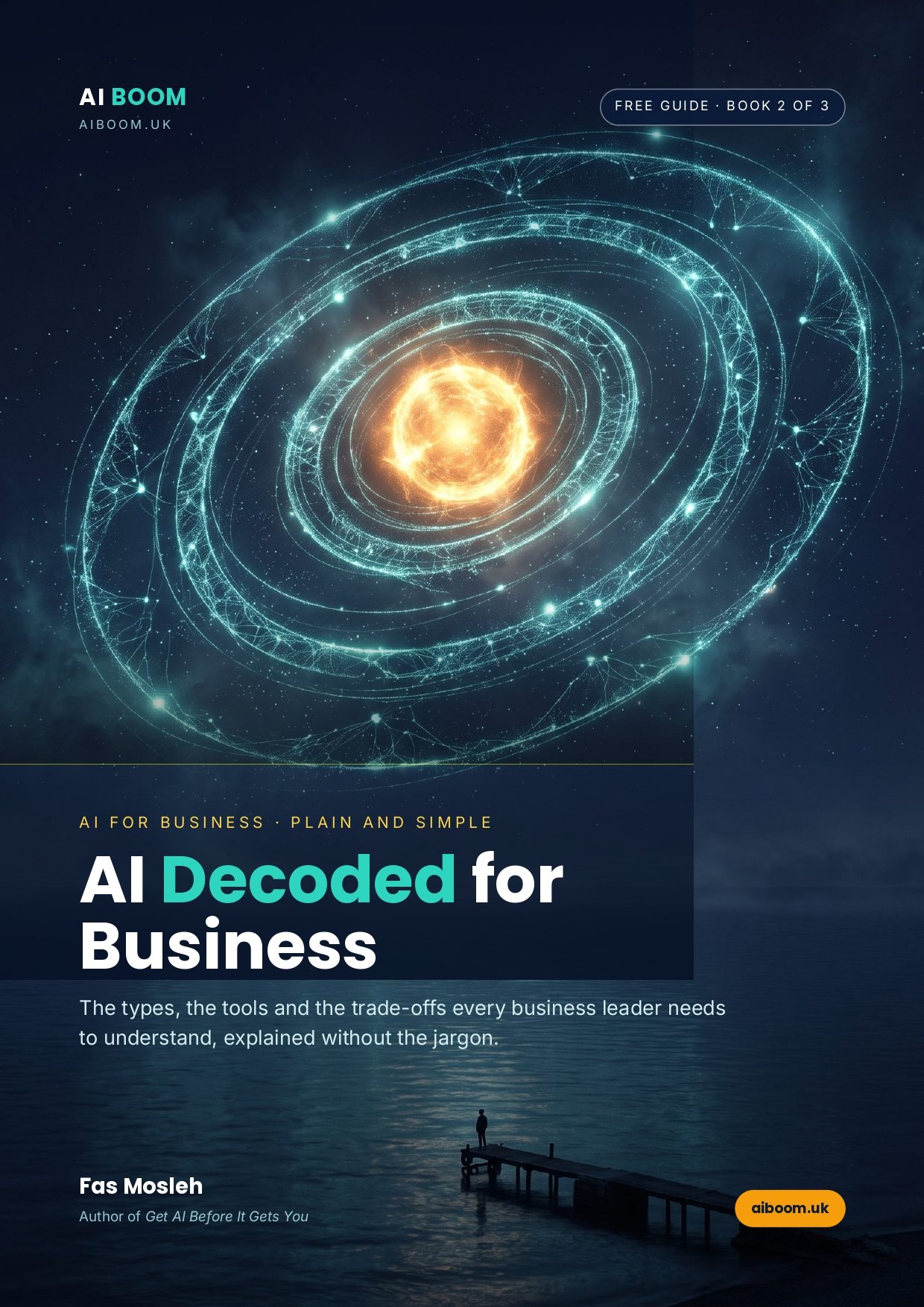 AI Boom Guide 2 cover: AI Decoded for Business
