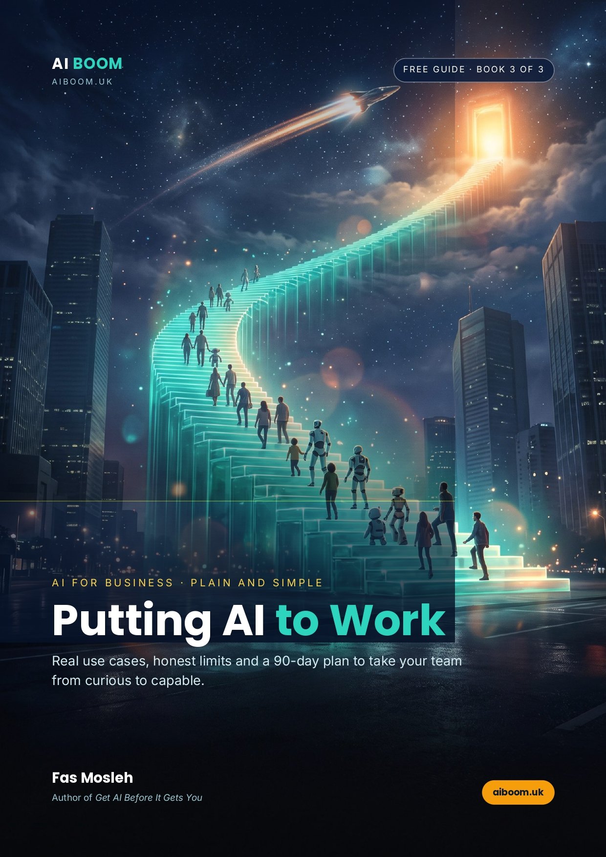 AI Boom Guide 3 cover: Putting AI to Work